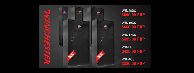 Winchester gun safes in stock now