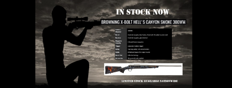 Browning X-Bolt Hell’s Canyon Smoke 3WN